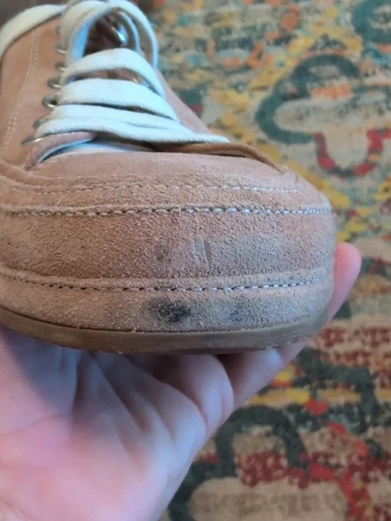 Ann Demeulemeester blush suede sneakers 37 - Picture 9 of 10